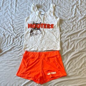 Hooters Tank Top and Shorts Set